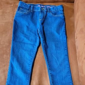 Girls blue jeans